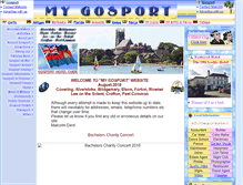 Tablet Screenshot of mygosport.org